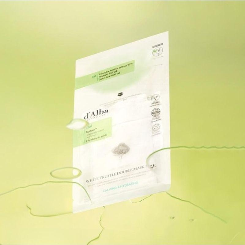 White Truffle Double Mask Pack (Soothing/Moisturizing) 1 Sheet