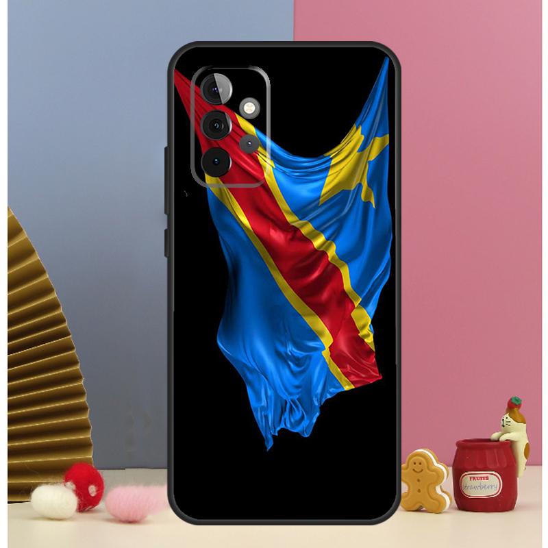 Demokratische Republik Kongo Flagge Hülle Für Samsung Galaxy A13 A33 A53 A26 A16 A36 A56 A15 A35 A55 A14 A34 A54 A12 A32 A52 A17