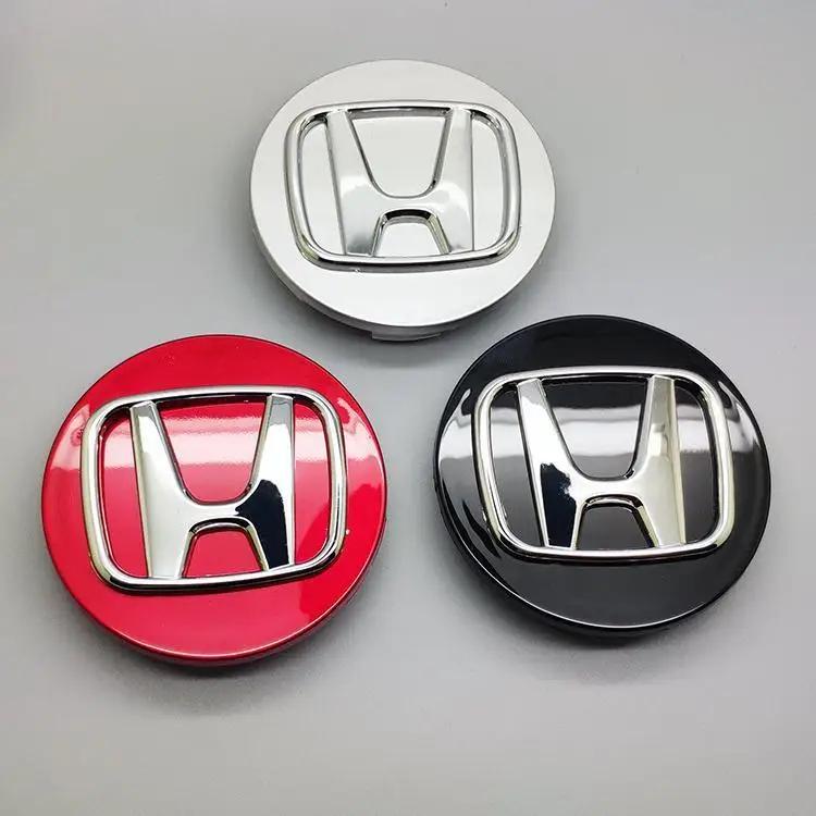 4pcs 58mm Wheel Center Cap Logo Hub Cover Badge Emblem For Honda Civic City Accord Odyssey Spirior CRV Hrv Jazz CBR HR-V ajk256