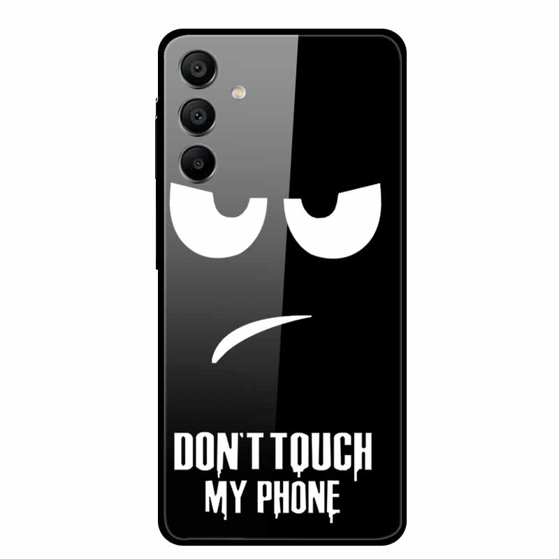 For Samsung A16 5G Case Back Hard New Cover for Samsung Galaxy A 16 SM-A166B Tempered Glass Case Funda Cool Designed Girls Capa