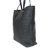 Used Salvatore Ferragamo Tote Bag Gancini AU-21/4909 PVC/leather black Embossing