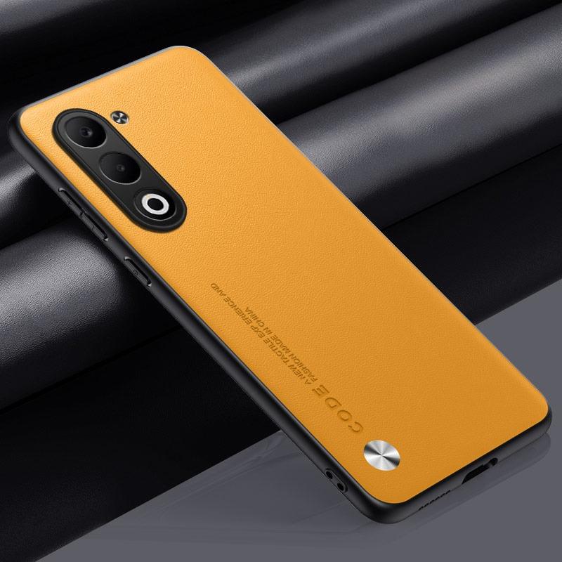 Case for OPPO A5 Carbon Fiber PU Leather Cover for OPPO A5X A5 Pro A3X A3 A2 A1 A80 A60 A40 Matte Anti-Shock Plain Cases Bumper