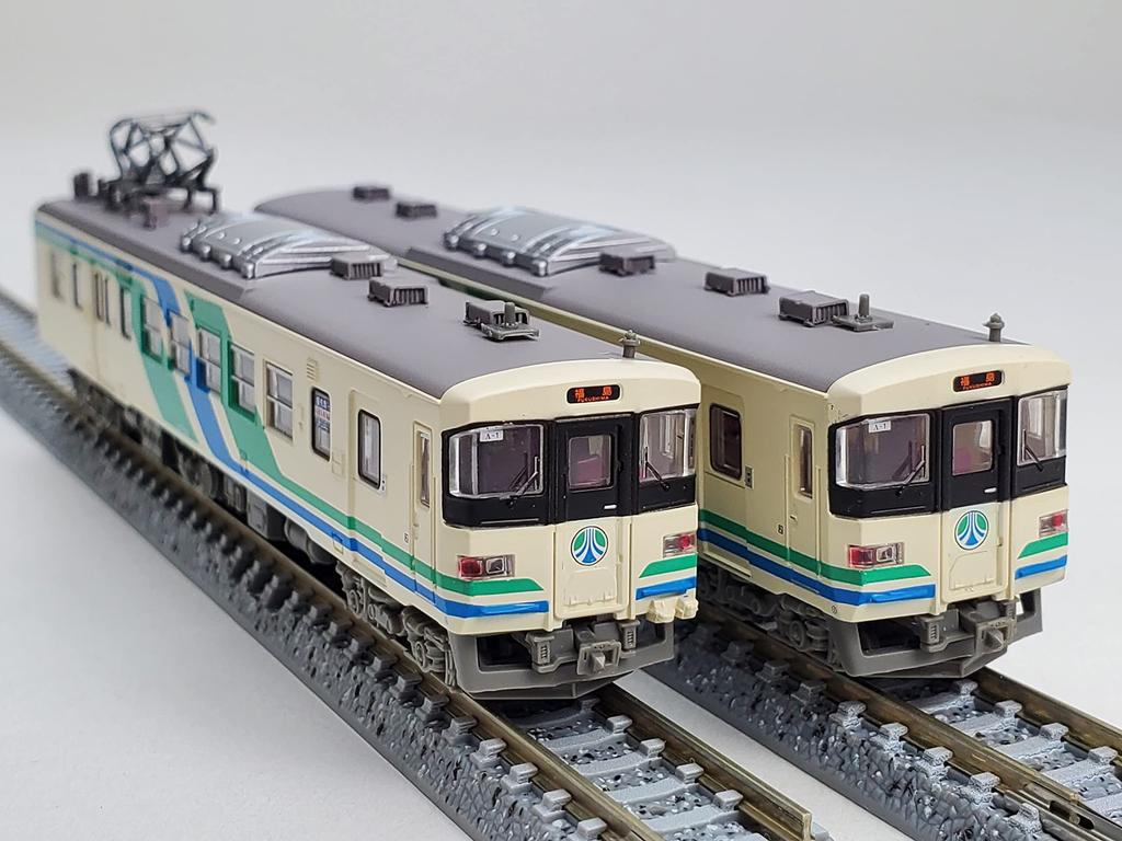 Railway Collection Iron Collection Abukuma Express Type 8100 Set B Diorama Supplies 2-Car