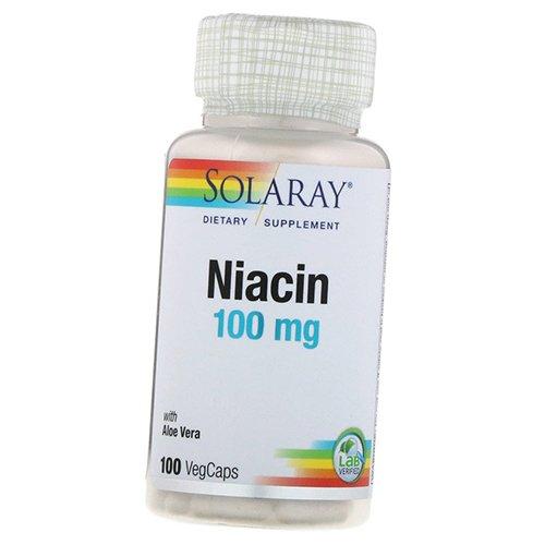 

Ниацин, Niacin 100, Solaray 100вегкапс (36411075) 100vcaps