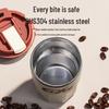 Trendy 304 Stainless Steel Portable Pull-Rope Travel Cup - Cola Coffee Gift Cup