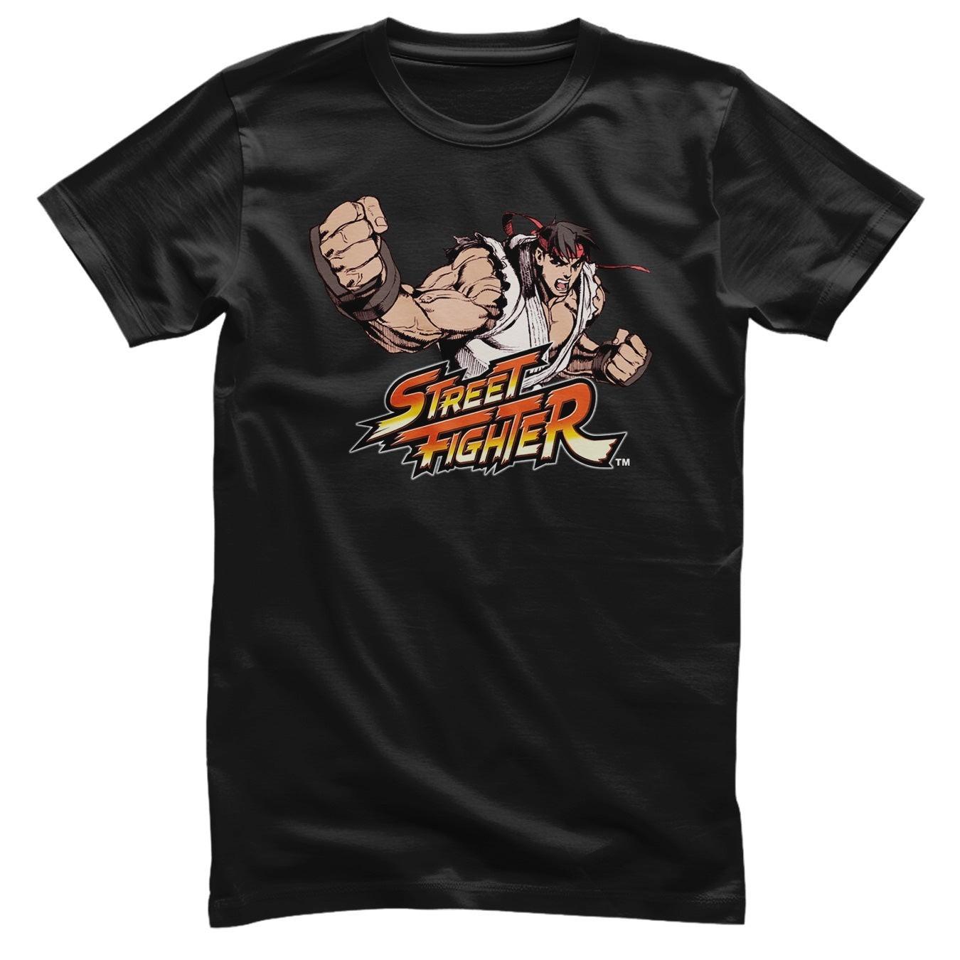 Officially Licensed Street Fighter street Fighther Mens T-Shirt S