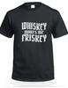 Whiskey Makes Me Friskey Funny T-Shirt Party Drinking Alcohol Country Cute Tee