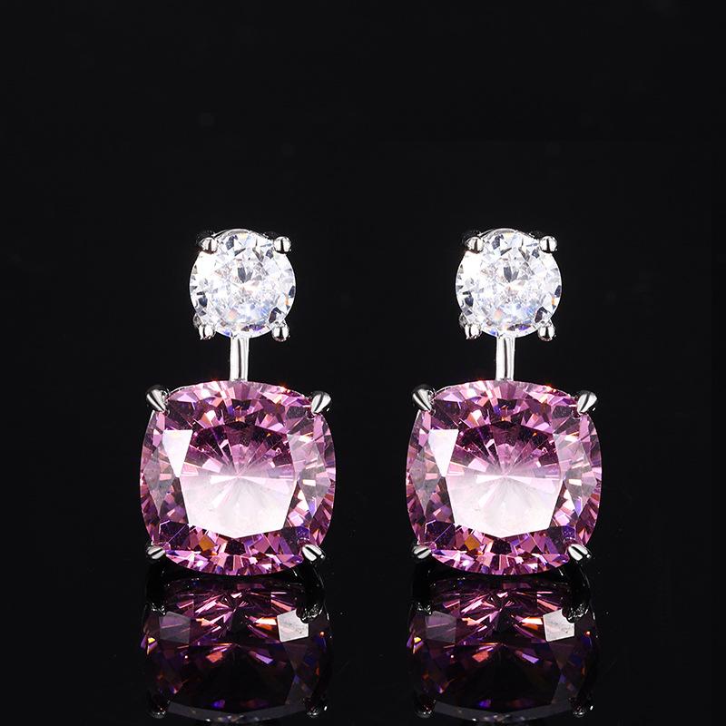 Jewelry Copper Bottom Gold-Plated Simulation Bird'S Nest Cut Dry Rose Retro Temperament Set Main Stone 12 * 12
