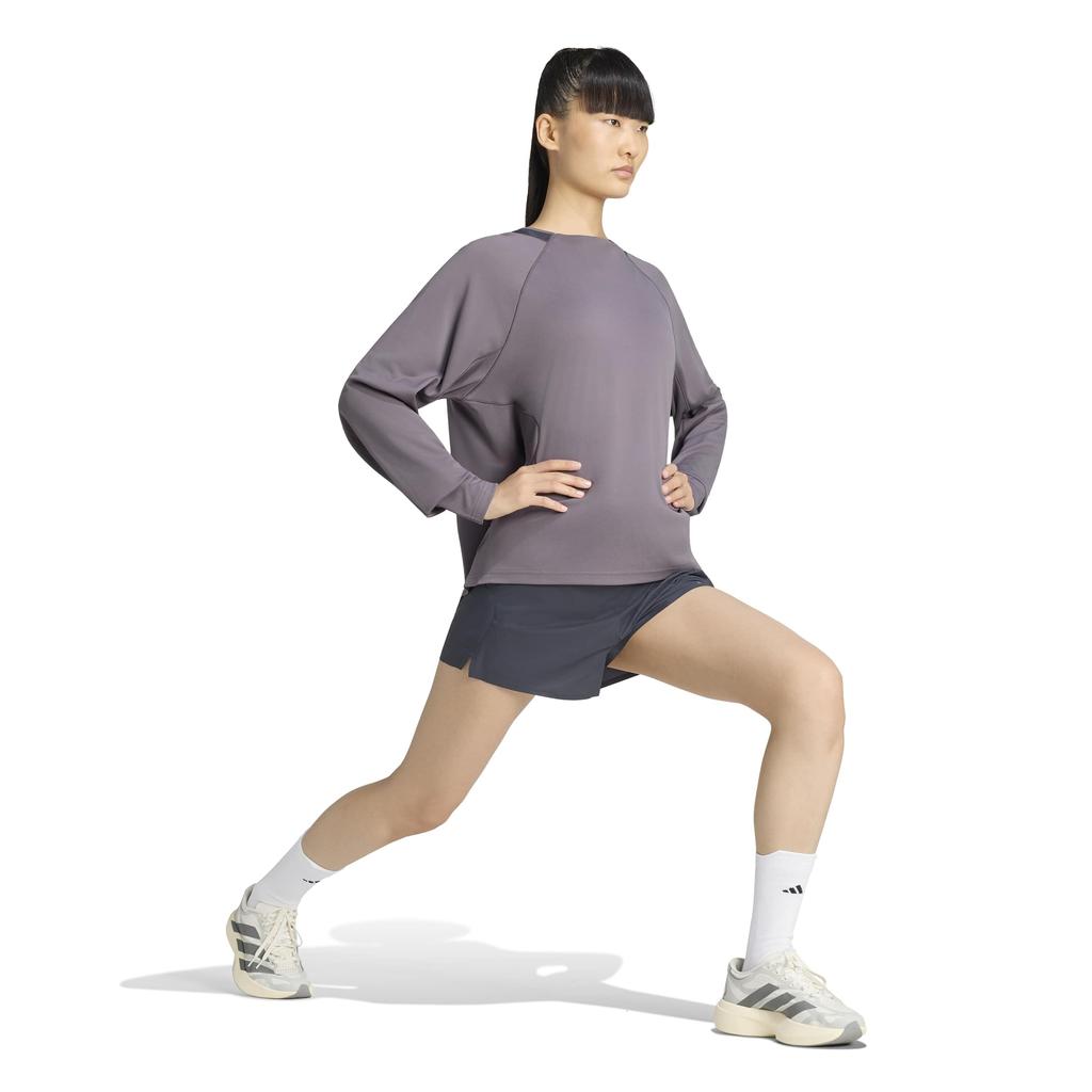 Running for Women QB593 Grace Stratator 2L [Adidas] Long-Sleeve T-Shirt (KU8476)