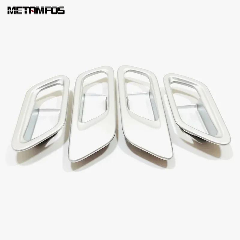 Accessories For Nissan X-trail Xtrail Rogue T33    2024 Interior Carbon Fiber Door Handle Bowl Cover Trim Sticker