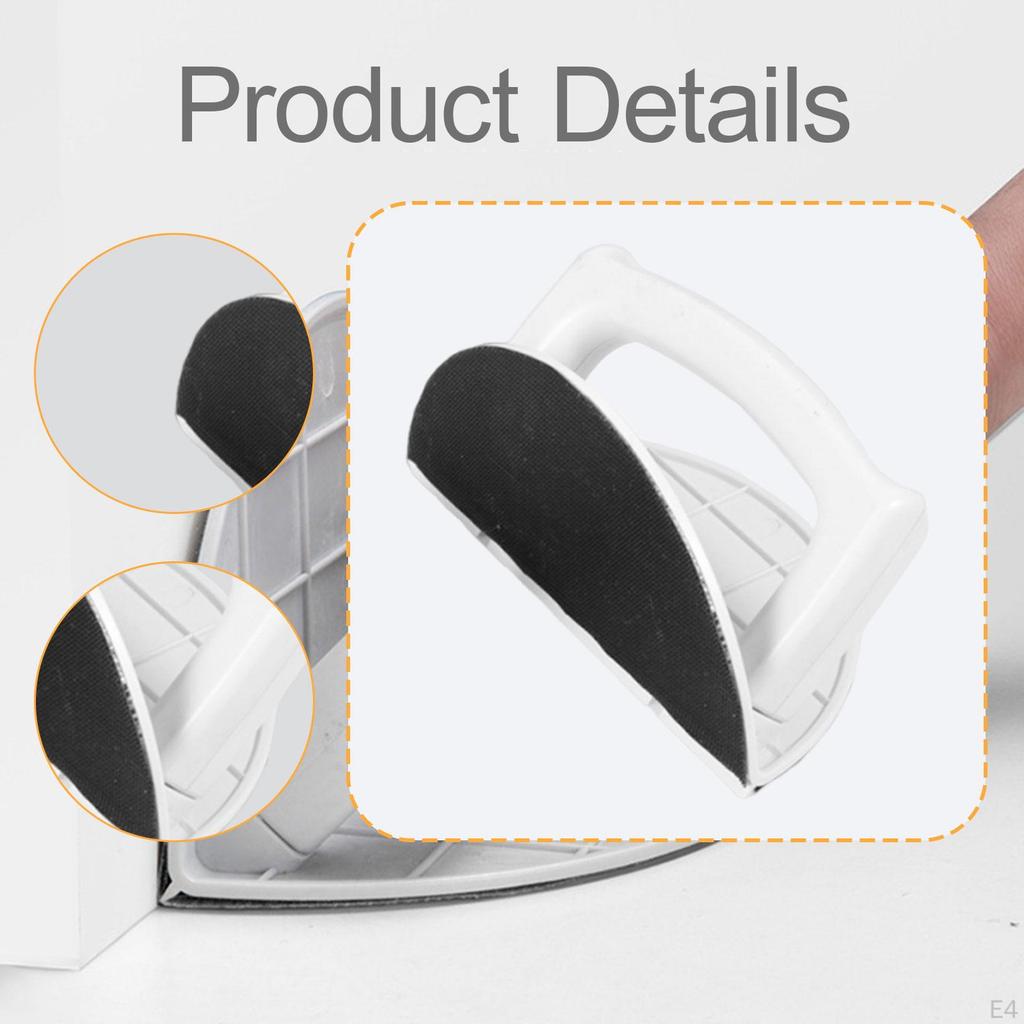 Drywall Corner Sander Angle Sandpaper Holder Practical Professional Putty Polishing Tool Manual