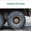 Universal Winter Car Tire Anti-Skid Chains, Full Coverage Manganese Steel for Snow, Thickened and Encrypted for Emergencies