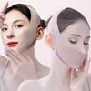 V Line Lifting Mask Chin Strap for Women Face Slimming Strap Reusable V Line Mask Prevent Sagging Jaw Exerciser