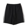 Adidas Originals SS25 Brand Logo Fashion Versatile Striped Sports Shorts Unisex Shorts White Black KA3835
