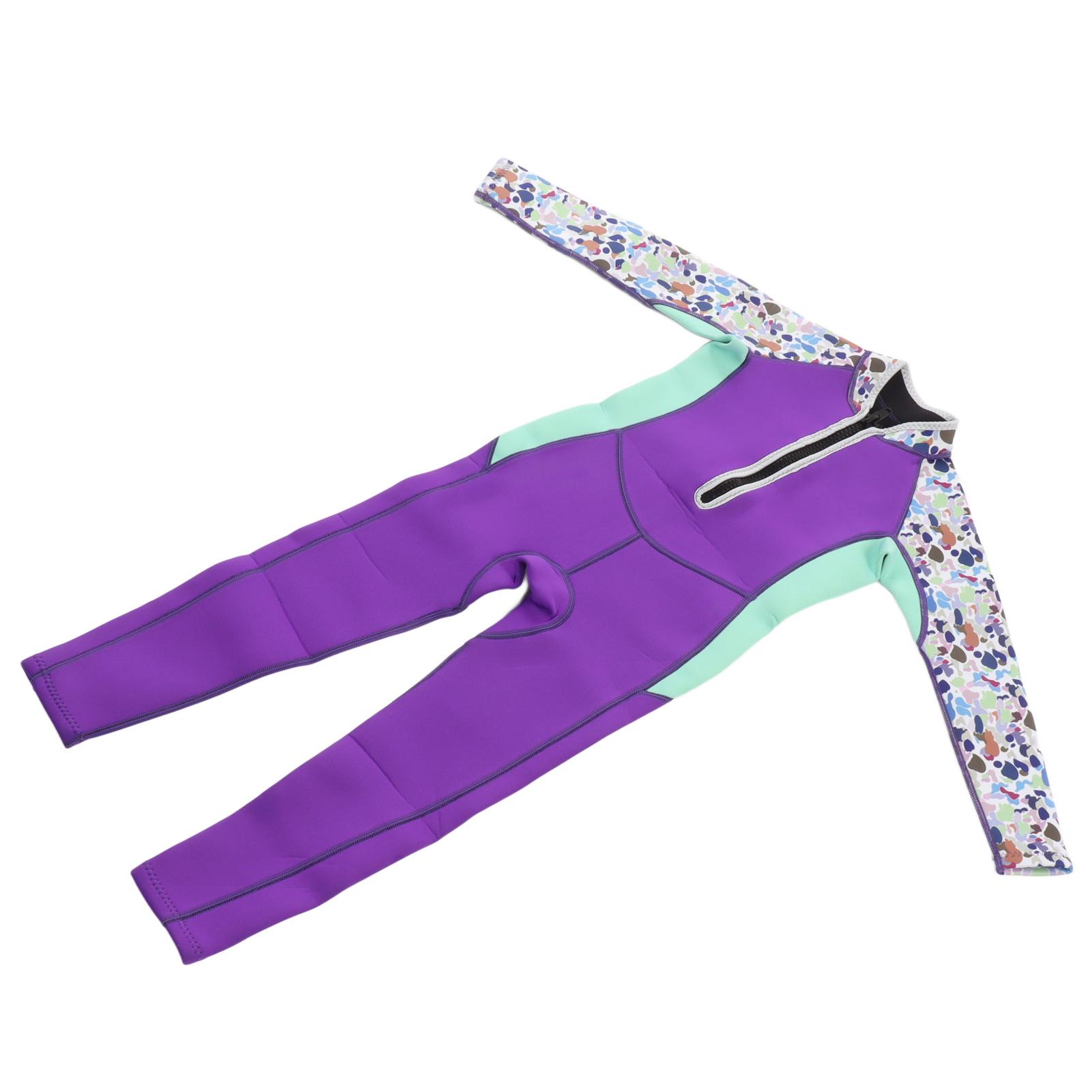 

Детский гидрокостюм 2,5 мм неопреновый длинный рукав мягкий эластичный термокупальник для малышей для мальчиков и девочек дайвинг Size 10