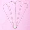 4Pcs Heart Pendant Choker Heart Puzzle Four Leaf Clover Necklace Jewelry Gift