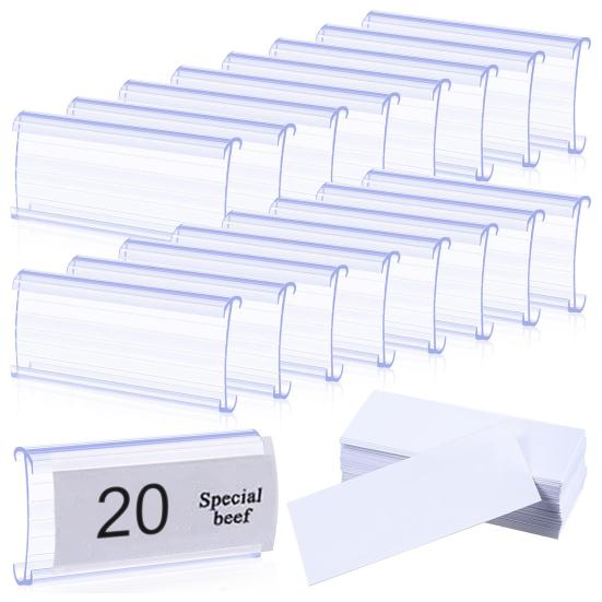 

Стойки для держателей этикеток. Универсальная совместимость. Широко используемые пластиковые прозрачные полки. Стойки для ценников. Держатели этикеток. Офисные принадлежности.