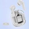 With Charging Case Wireless Earbuds Transparent Cordless Earbud In Ear Headphones  Listening Music