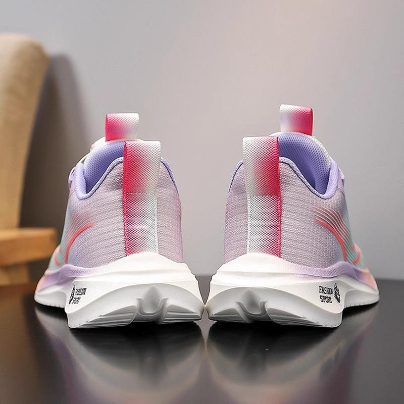 Girls' Sports Shoes New Autumn Shock-absorbing Running Shoes Children's Shoes Girls Soft-soled Lightweight Running Shoes Spring and Autumn