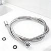 Shower Showerhead Connecting Pipe Universal Water Heater Outlet Pipes Stainless Steel Shower Hose Bathroom Shower Accessories