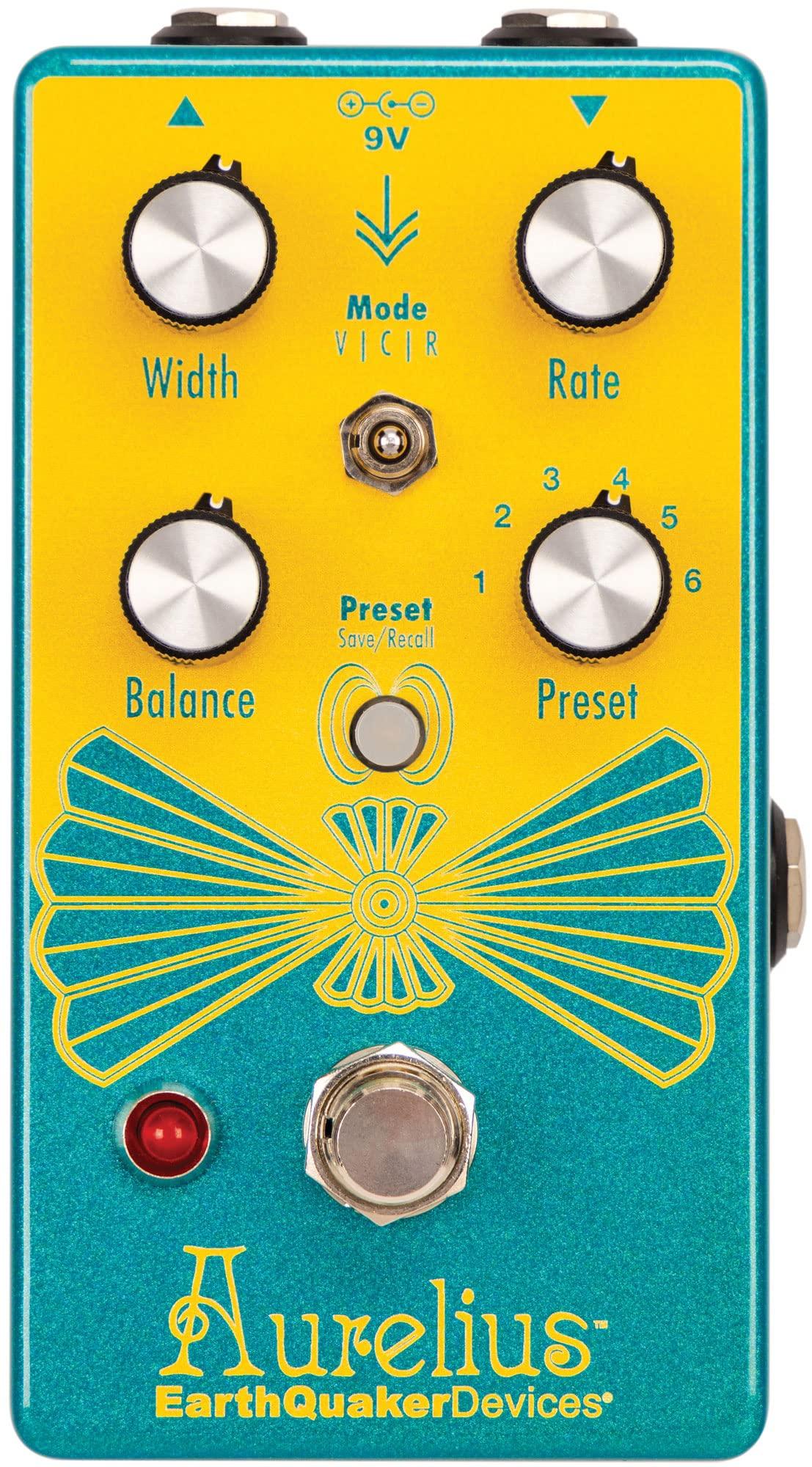 

Earthquaker Devices Aurelius Tri-Voice Chorus Yellow Green