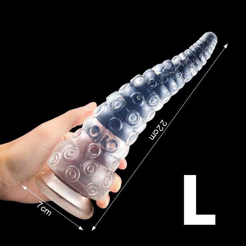 Oversized Octopus Anal Plug Female Masturbator Manual With Suction Cup Erotic Sm Sex Toys Male Anal Plugs