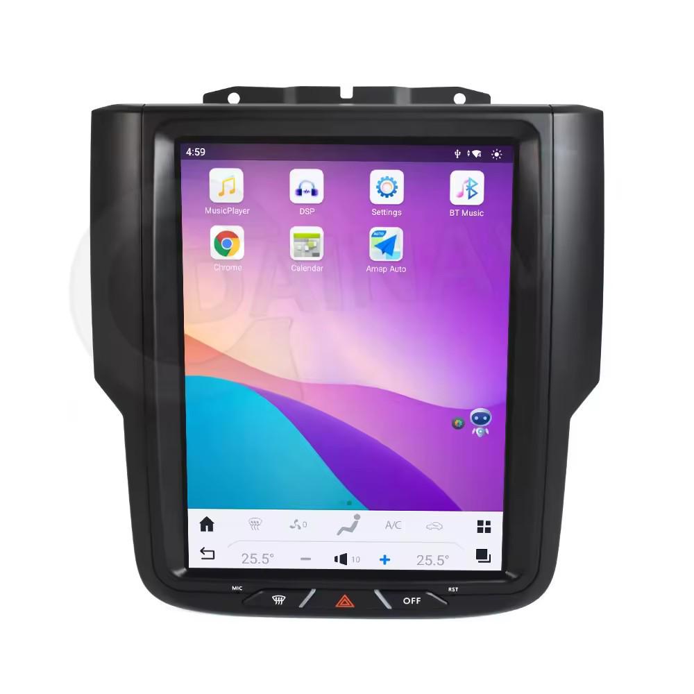 Dodge Ram 1500 10.5” Vertical Screen Smart Android Navigation with Wireless CarPlay