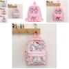 Cute And Stylish Kids Backpack Featuring Adorable Kuromi Cartoon Design For Boys And Girls Aged 2 To 6