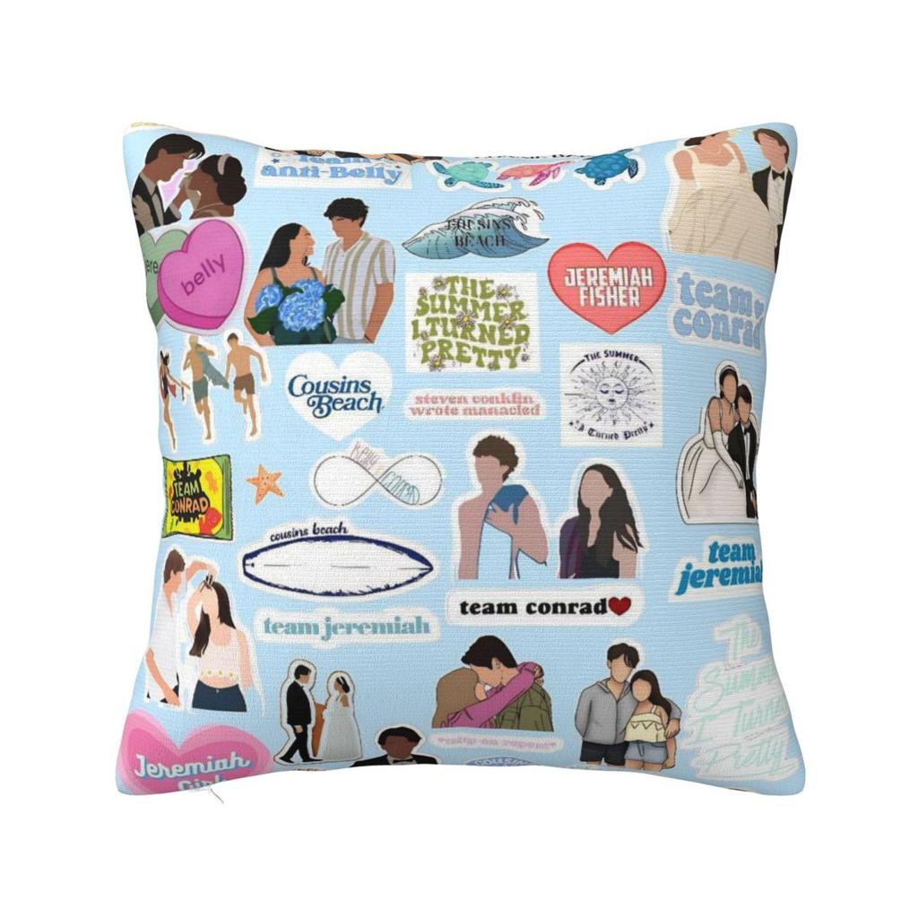 TSITP The Summer I Turned Pretty Pillow Cover Conrad Fisher Pillow Case Cushion Cover Pillowcases For Living Room Chair