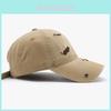Animal Embroidery Cotton Baseball Cap For Outdoor Travel Sun Protection