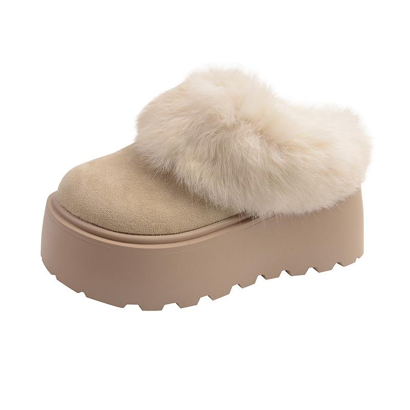 Hohe Schneestiefel für Damen - Neue Schuhmodelle mit zusätzlicher Polsterung und dickem Baumwollfutter