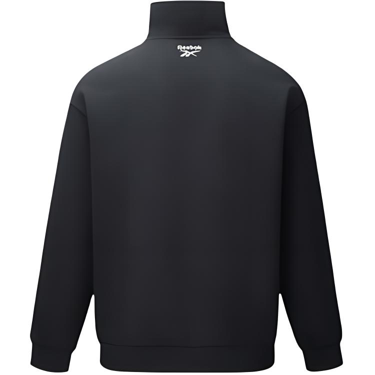 Reebok Retro Comfort Hoodie Unisex hoodies Black 24FRM303UGH0