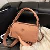 Niche portable pillow bag women's shoulder bag multi-layer nylon bag leisure sports messenger bag