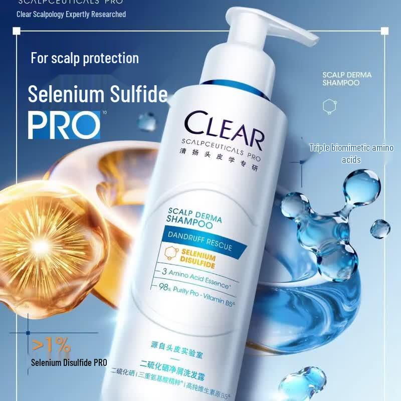 Clear Scalp Expert Selenium Sulfide Anti-Dandruff Shampoo