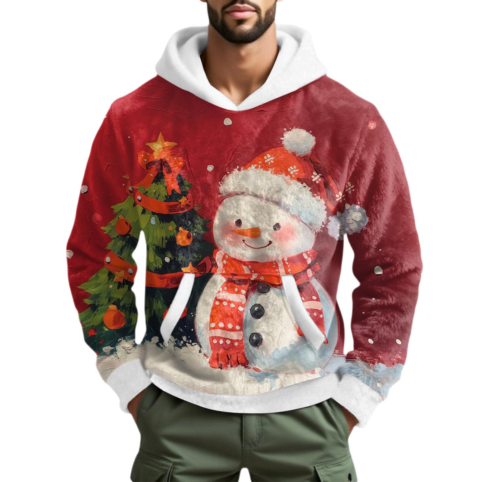 

Men s Leisure Fashion Half Zipper Hooded Hood Long Sleeves Hoodie XL киноварь