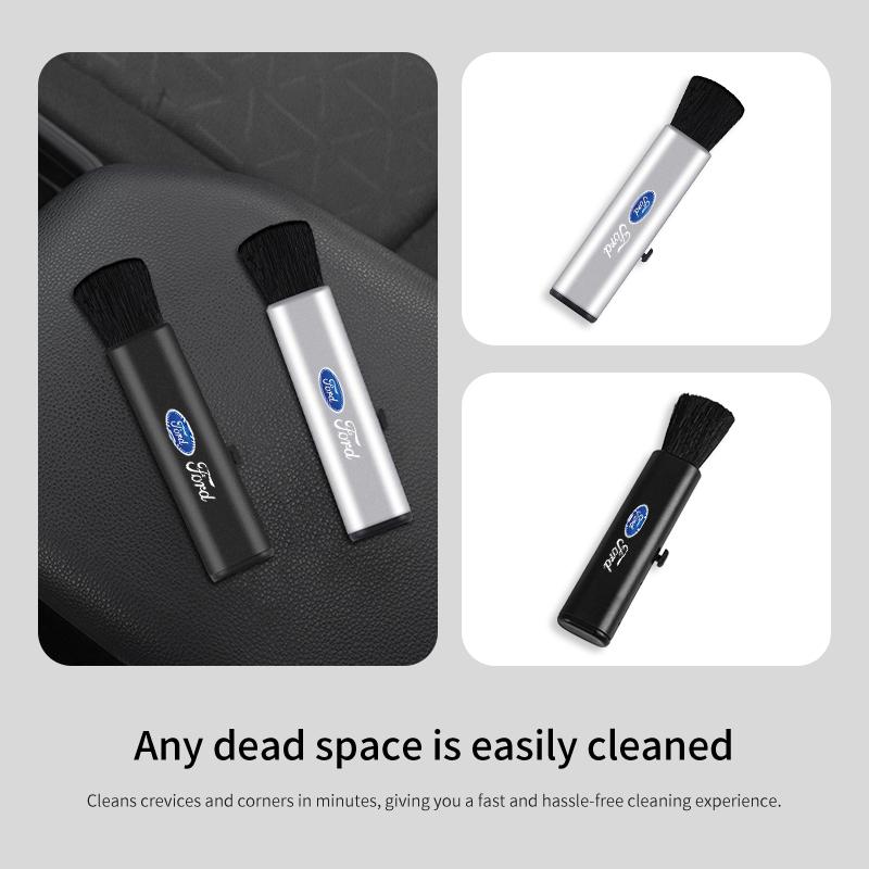 For Ford Car Interior Dust Brush PPS PET Microfiber Dashboard Cleaner Escort KA Flex Everest KA Expedition Falcon Fusion