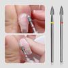 Portable Nail Drill Bit Electric Nail File Diamonds Nail Drill Bit for Acrylic Nail Gel,Nails Polish,Cuticle Remover