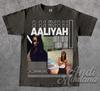AALIYAH Sångerska och Skådespelerska Begränsad Unisex Softstyle T-shirt, AALIYAH Merch, Aaliyah One In a Million Album 90-tals Poster tee