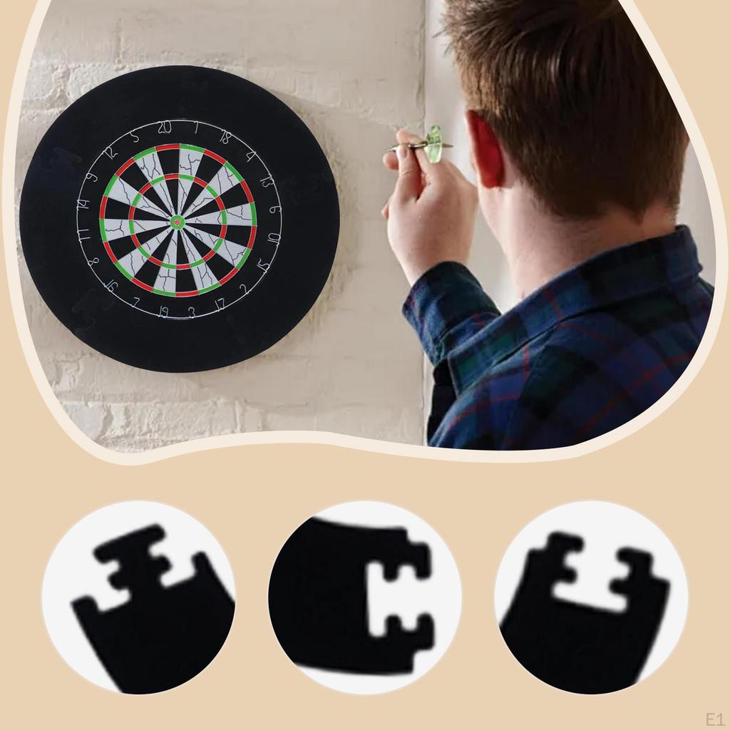 Dartboard Surround Target Board Wall Protector,Backing Pad Protection for Office Home