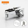 Security Cabinet Display Lock Zinc Alloy Lockset New Glass Door Lock  Glass Door