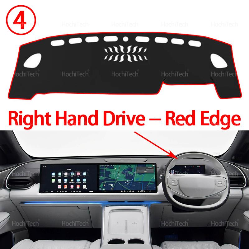 Car Dashboard Cover Protective Pad Dash Board Sunshade Carpet Anti-UV Dashmat for XPeng G9 2024 2025 Interior Accessories