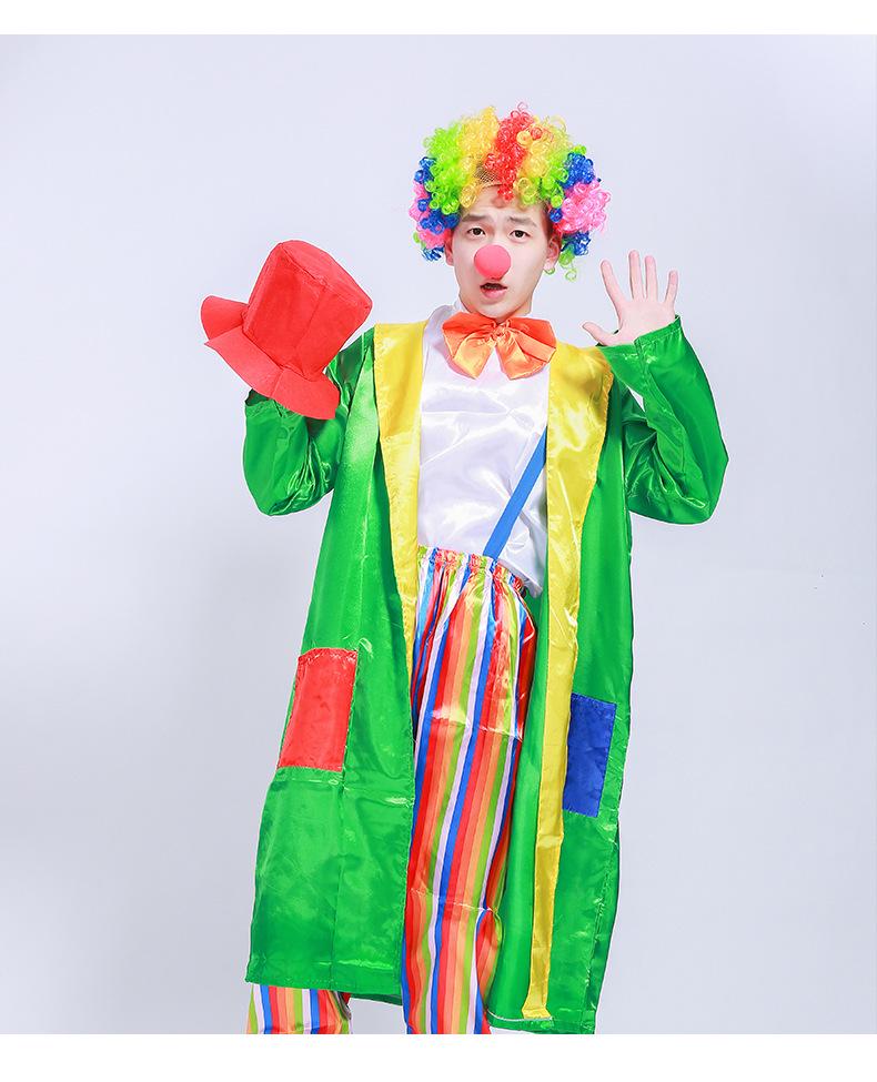 Halloween Adult Clown Costumes for Men & Women - Circus & Festival Performance Outfits