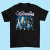 T-shirt Membre de Rock Band Cendrillon Noir Coton Taille