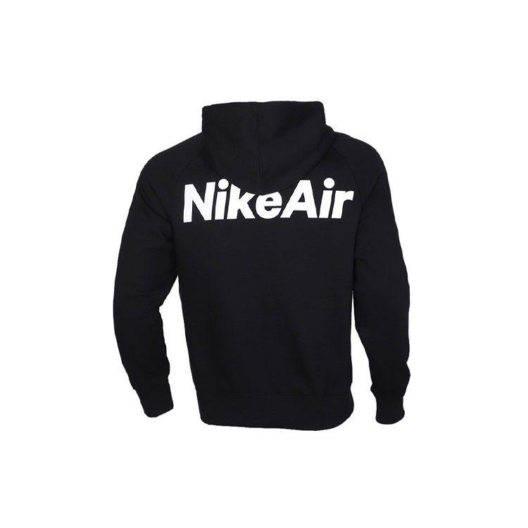 Nike Sweatshirts Men's Black Hooded Moderate Cardigan CJ4820-011