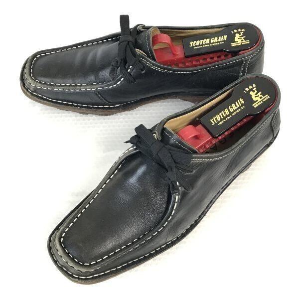 

Regal Moccasin U-Tip Leather Shoes Black 24.5(USED)