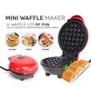 US-Stecker Tragbarer Mini Elektrischer Waffelmaker Antihaftbeschichtete Pfanne Leicht zu Reinigen Kinderfrühstück Toaster Maschine Eierkuchen Sandwich