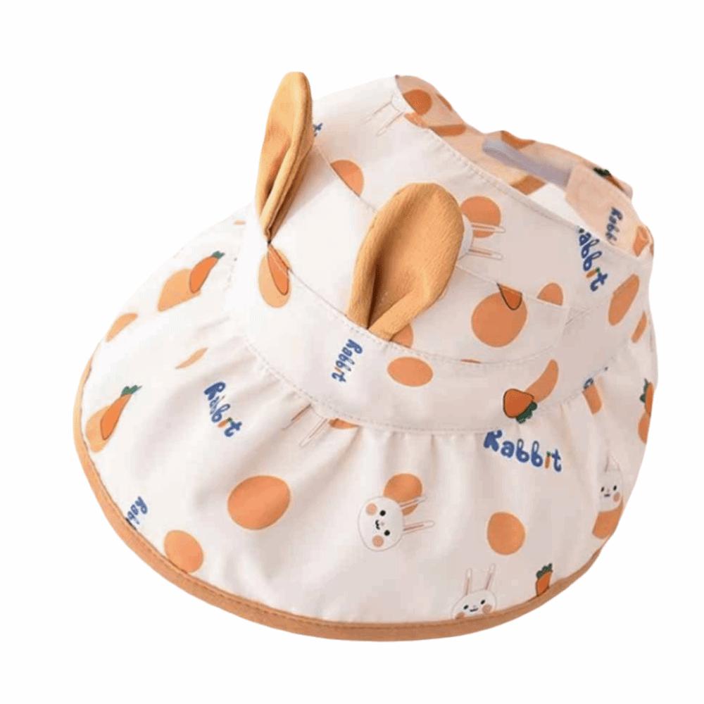 Cartoon Print Cute UV Sun Hat Polyester Sun Protector Hats Children's Sun Hat  Beach Activities