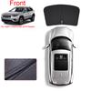 Car Black Window Privacy Sunshade For JEEP CHEROKEE 2016-Present Auto Anti-UV Heat Insulation Protect Cover Interior Accessory