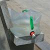 20L Portable Water Bag Foldable Transparent Outdoor Camping Hiking Emergency Storage