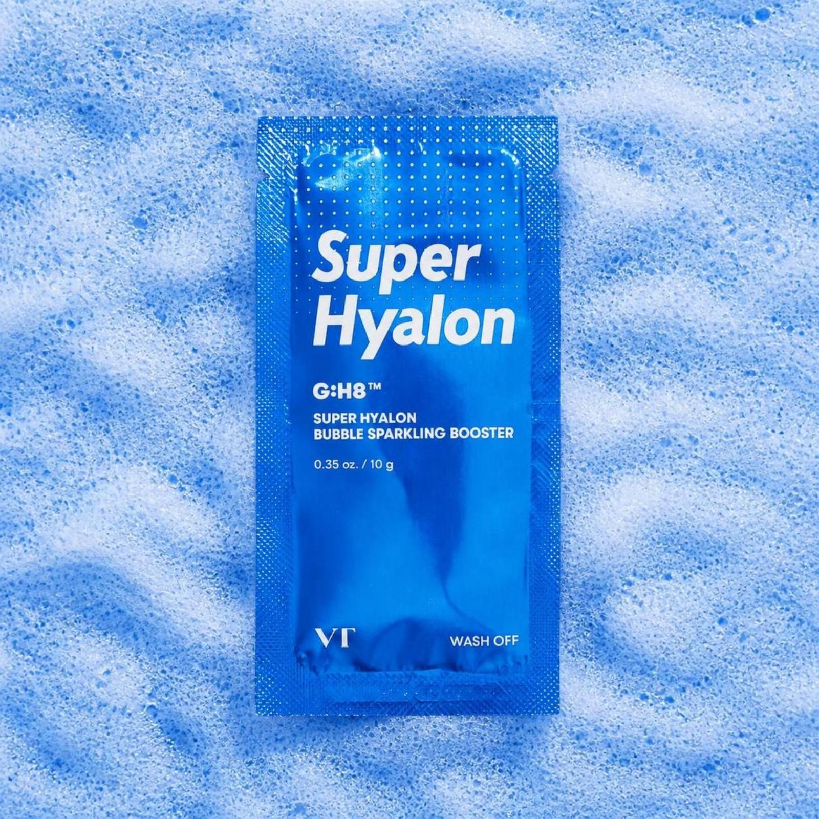 VT Super Hyalon Bubble Sparkling Booster 10g × 4pcs 10g x 4 ea